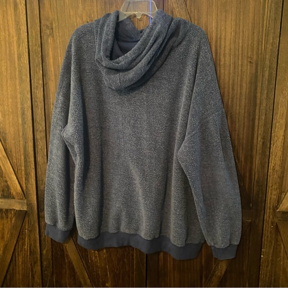 Soft Serve Clothing Blue Hoodie Sweatshirt;3X - Picture 5 of 5